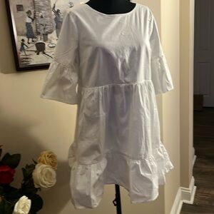 Forever 21 White Mini Dress